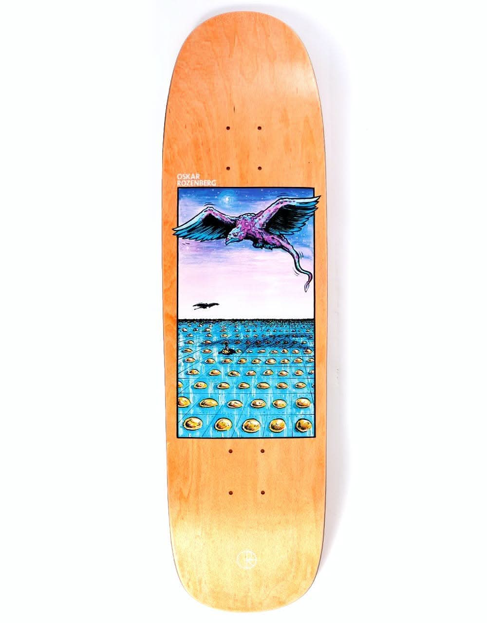 Polar Oskar Dragon's Nest Skateboard Deck - P9 Shape 8.625"