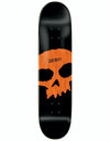 Zero Single Skull Knockout Skateboard Deck - 8.5"