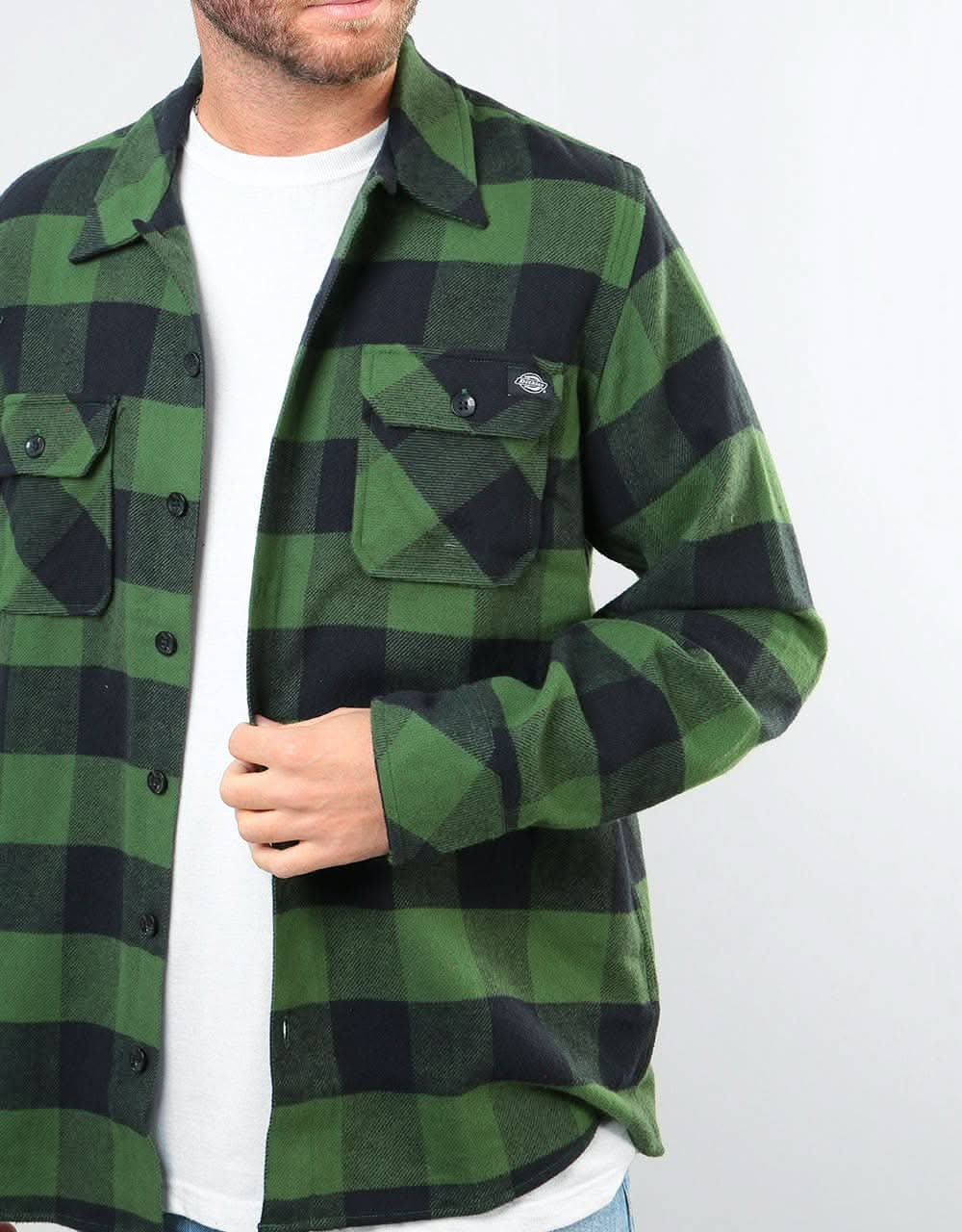 Dickies Sacramento L/S Shirt - Pine Green