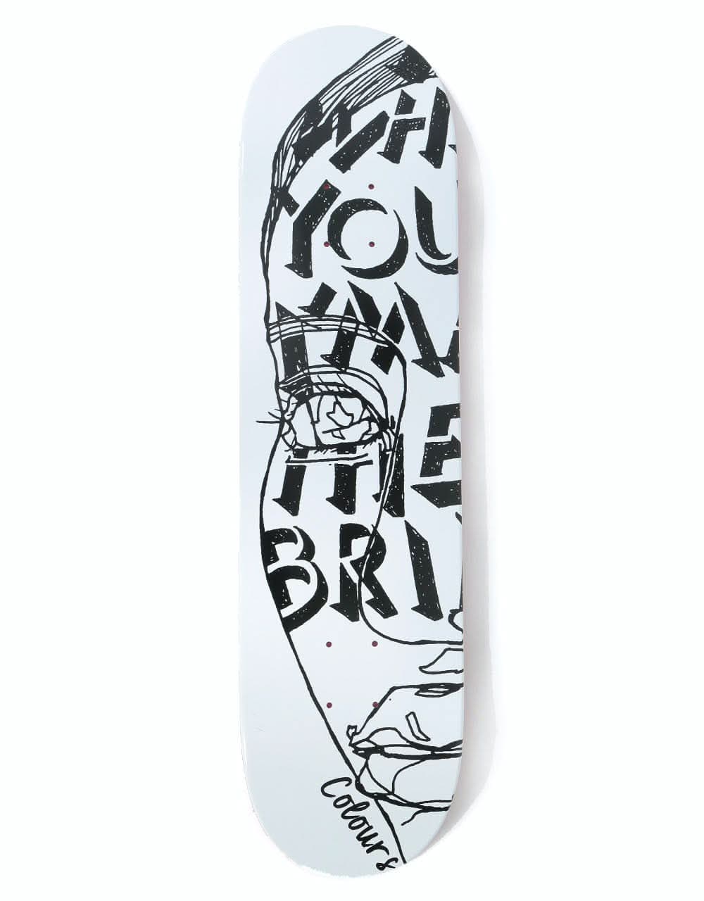 Colours Collectiv Negative Space Skateboard Deck - 8"