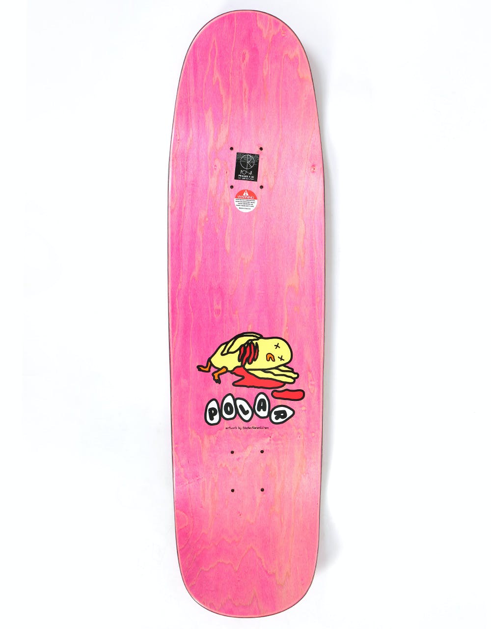 Polar Oskar Chicken Mama Skateboard Deck - P9 Shape 8.625"