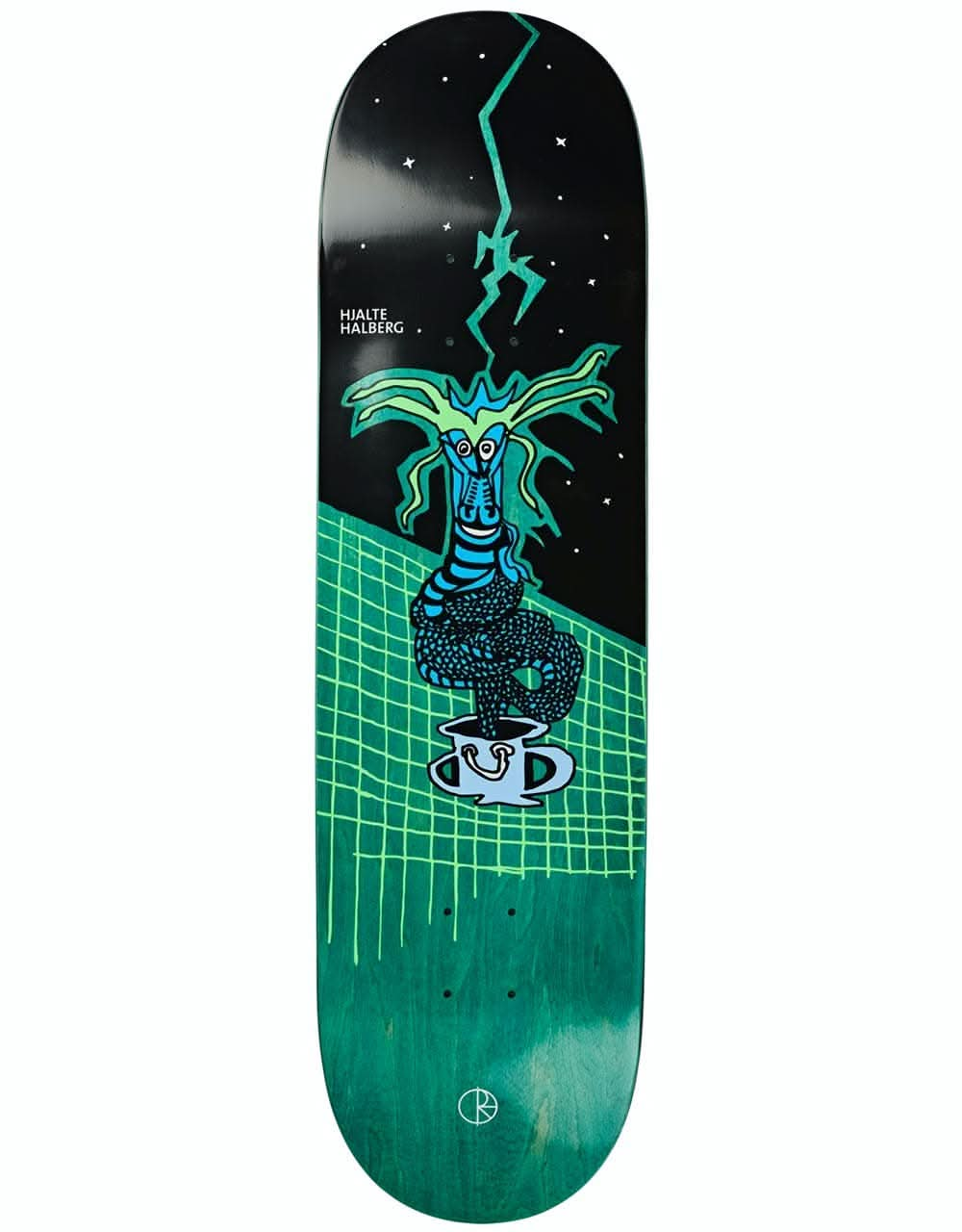 Polar Halberg Dragon Snake Skateboard Deck - 8.5"