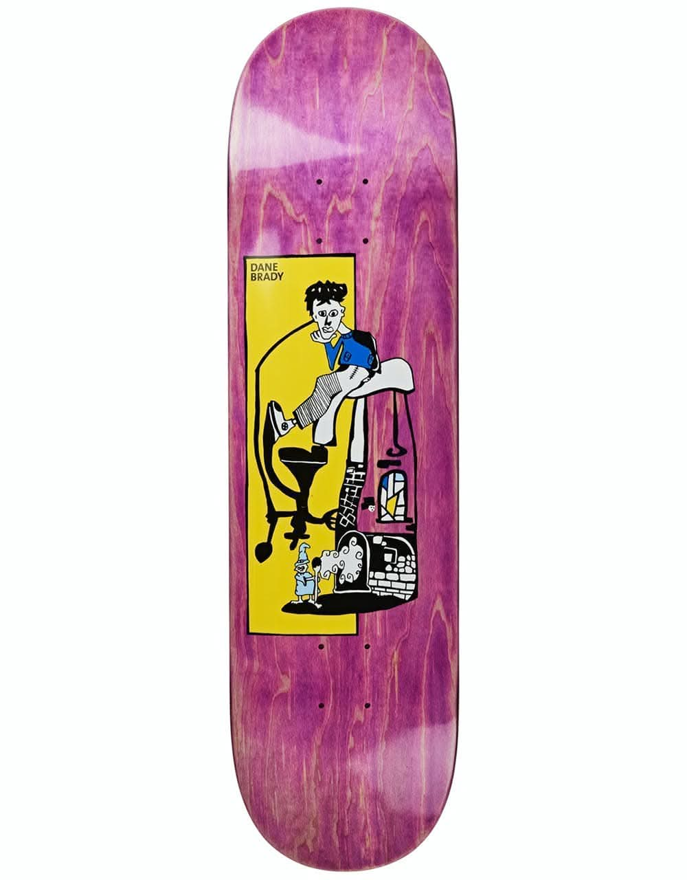 Polar Brady Pizza Oven Skateboard Deck - 8.25"