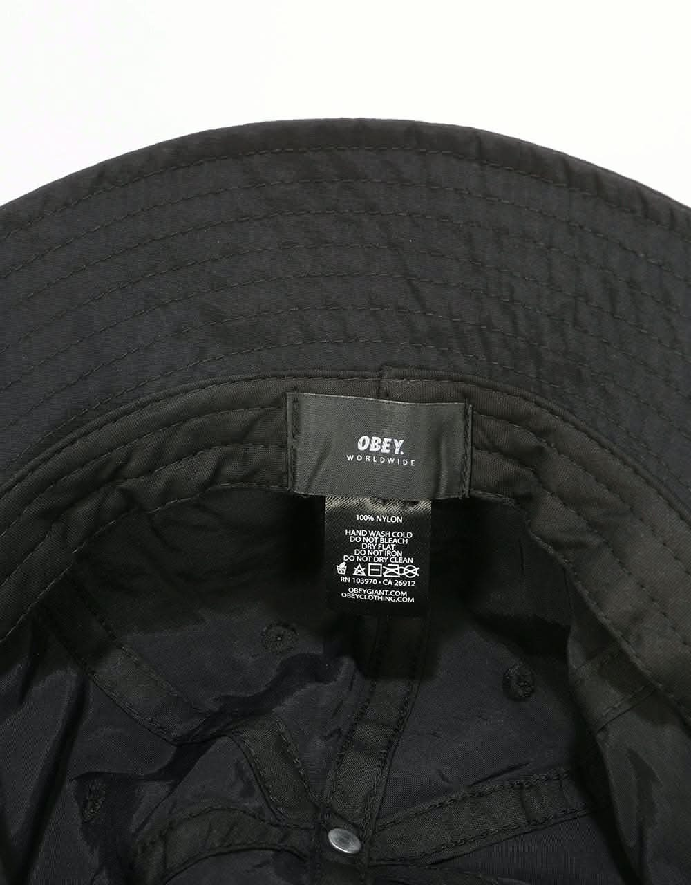 Obey Frederick Bucket Hat - Black