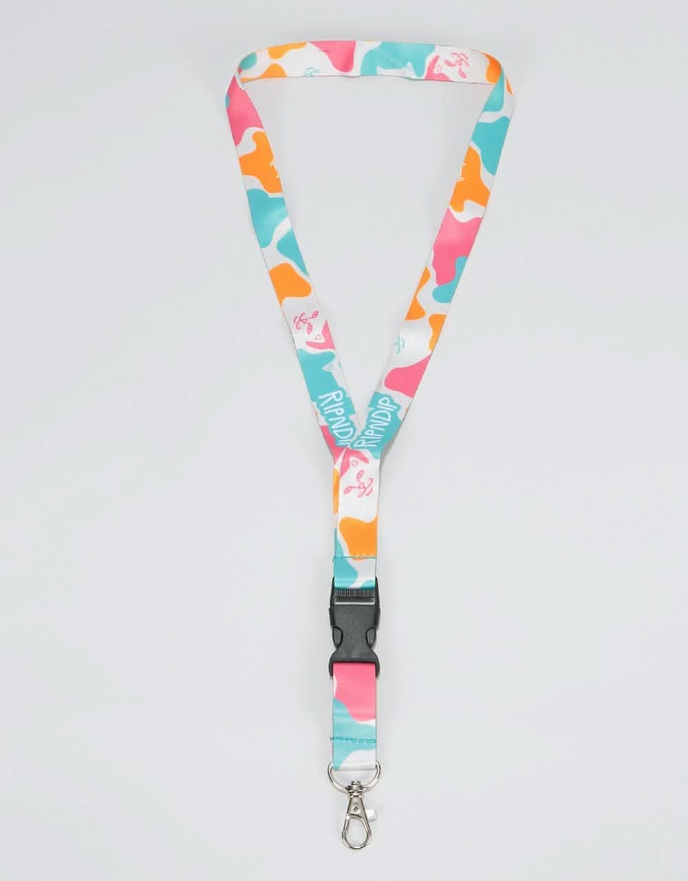 RIPNDIP Oversize Camo Lanyard - Multi