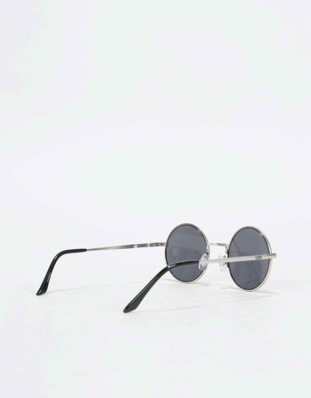 Vans Gundry Sunglasses - Matte Silver-Dark Smoke