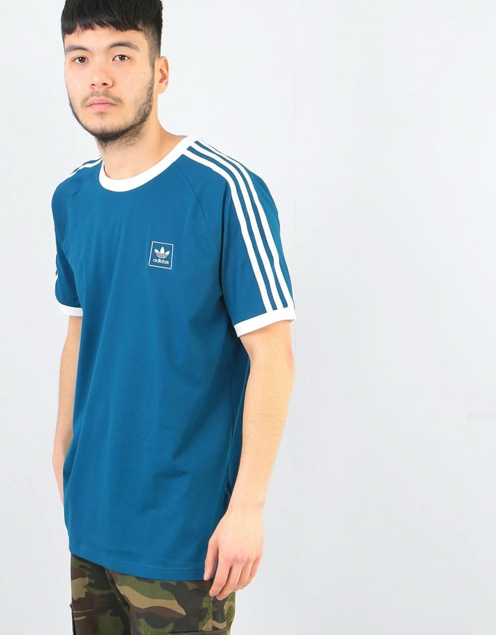 Adidas Cali BB T-Shirt - Legend Marine/White