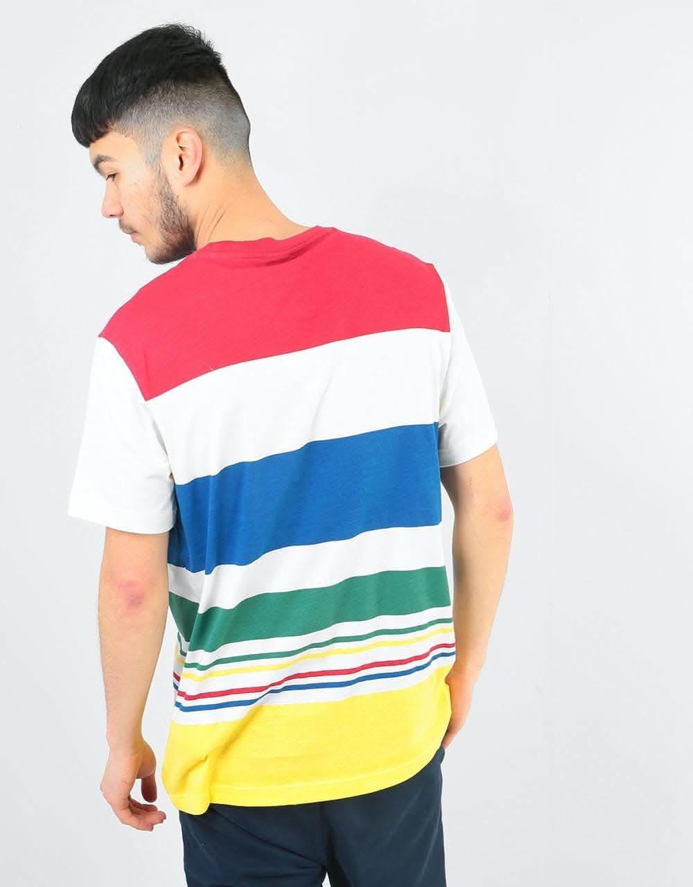 Champion Stripe Crewneck T-Shirt - OFW/All Over