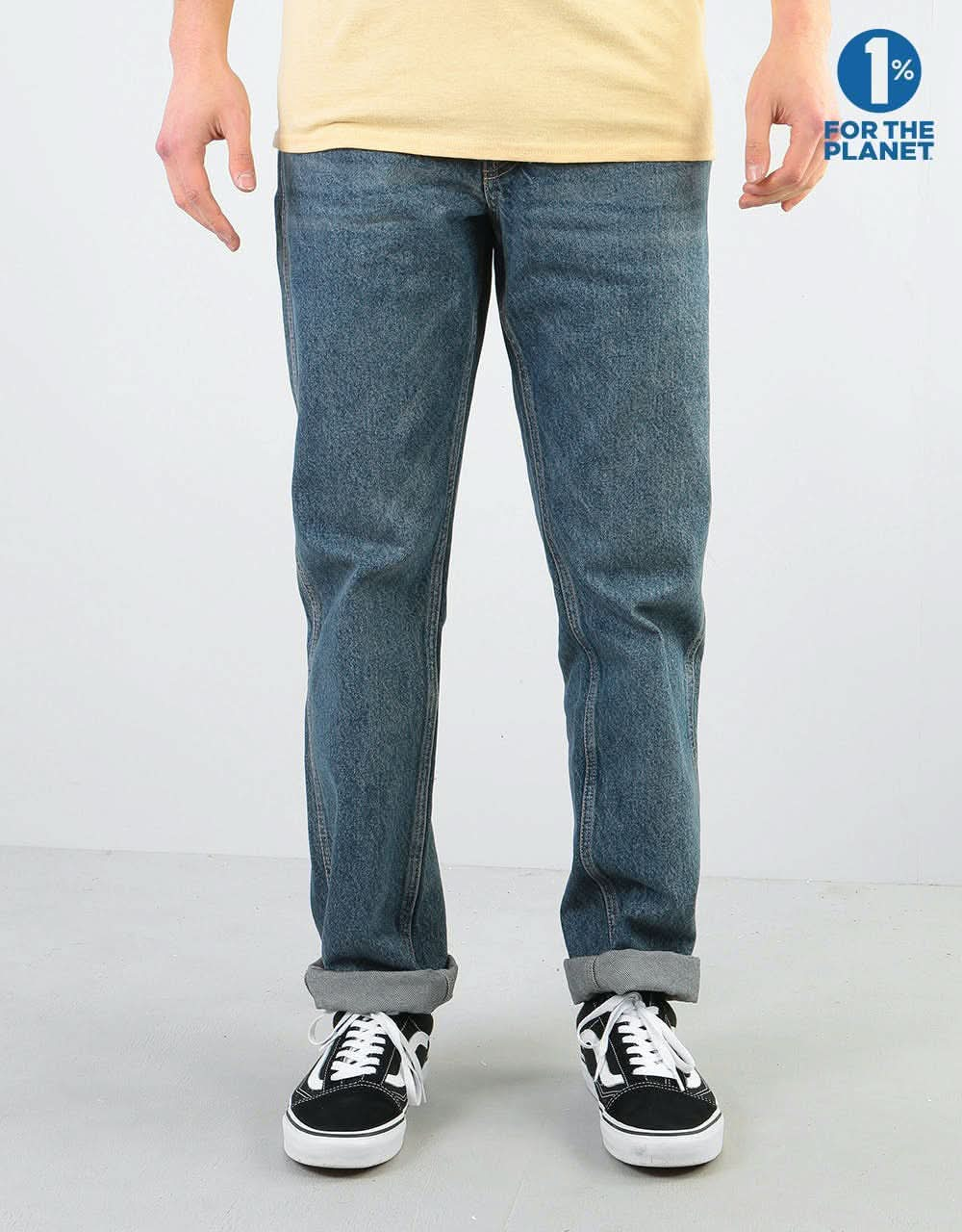 Route One Premium Regular Denim Jeans - Light Wash