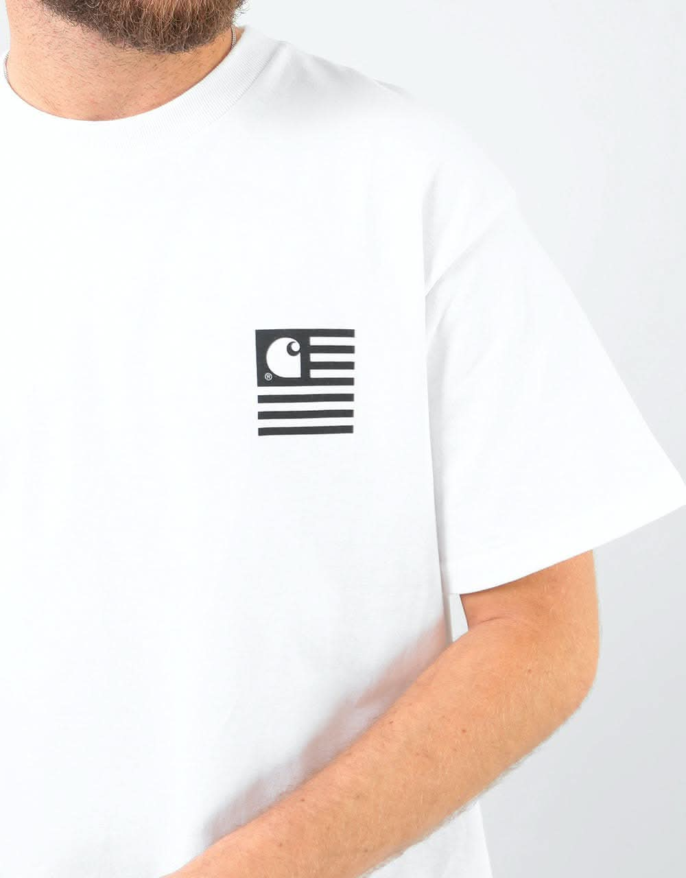 Carhartt WIP State Patch T-Shirt - White