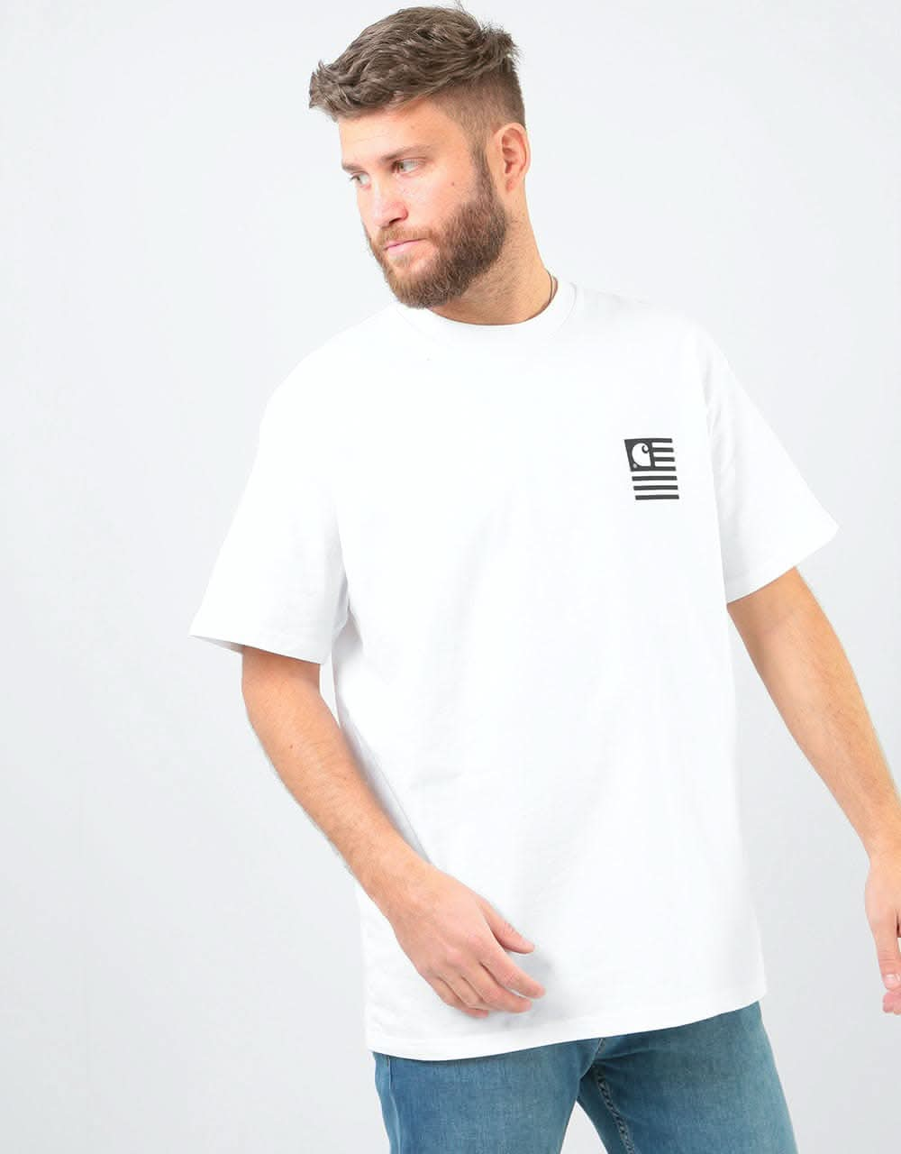 Carhartt WIP State Patch T-Shirt - White