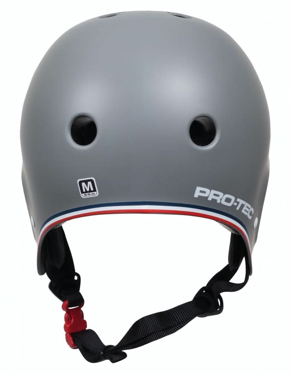 Pro-Tec Full Cut Helmet - Matte Grey Trike