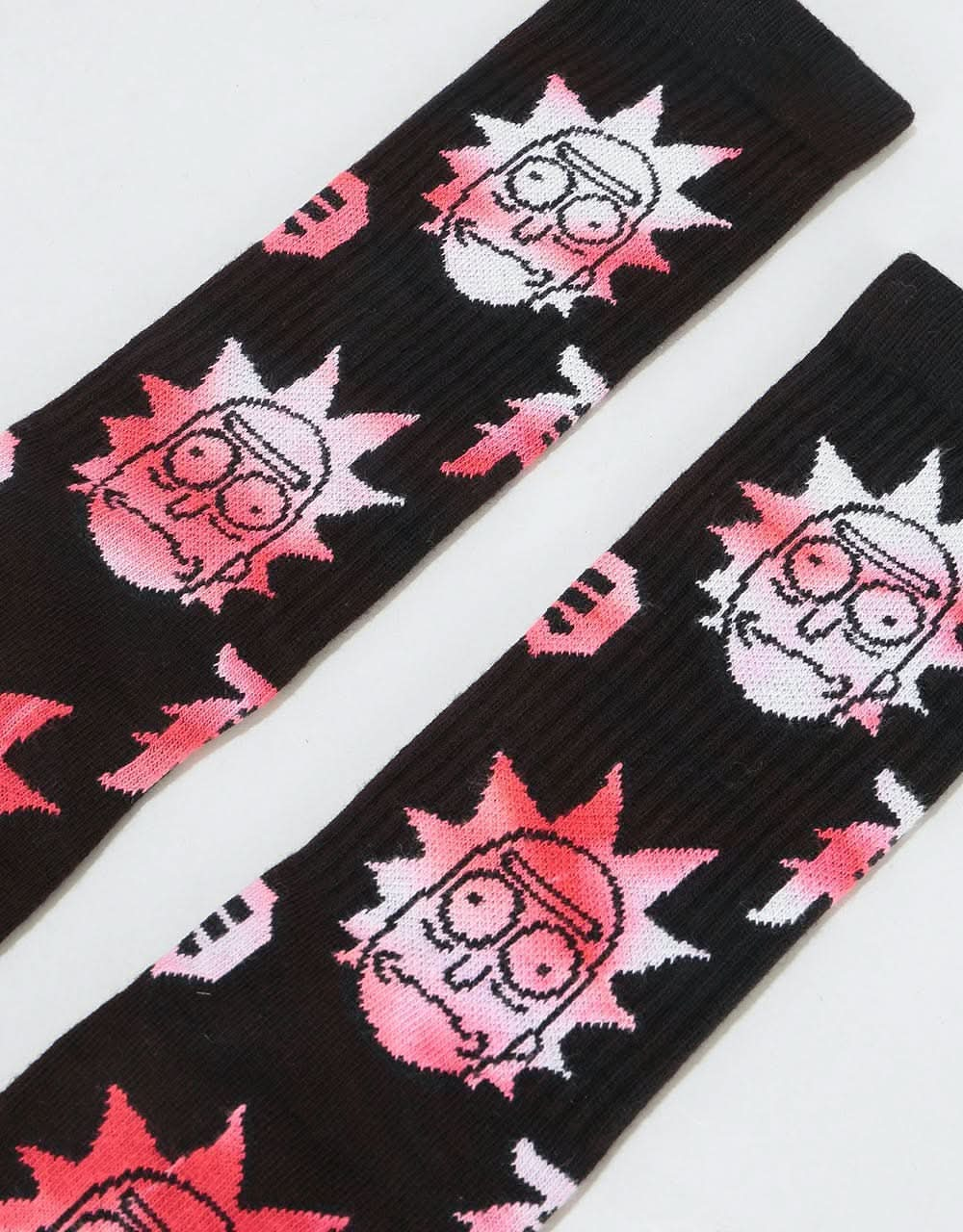 Primitive x Rick & Morty RnM Crew Socks - Pink Tie Dye