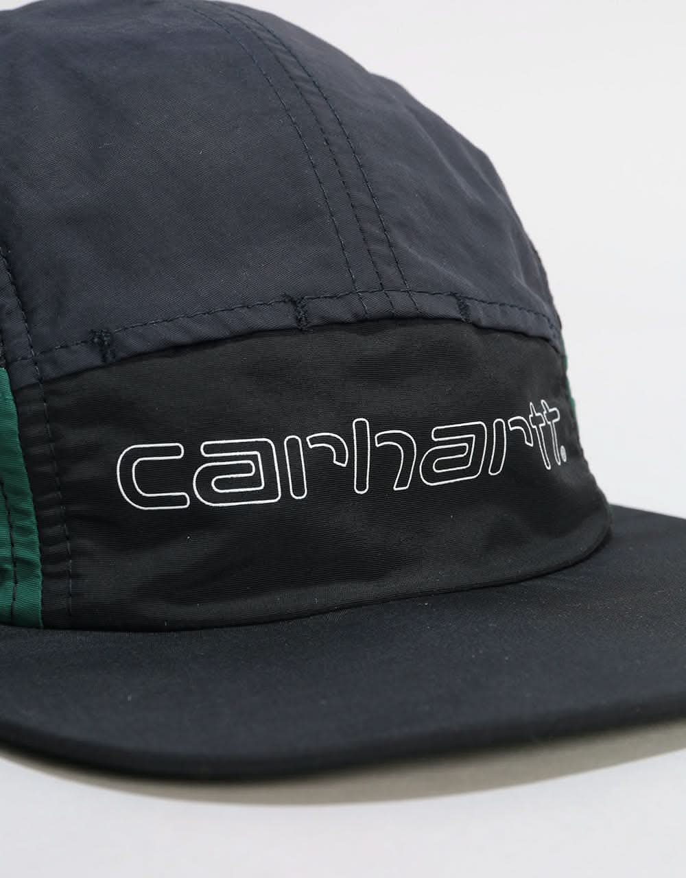 Carhartt WIP Terrace 5 Panel Cap - Black/Dark Navy/Bottle Green/Black