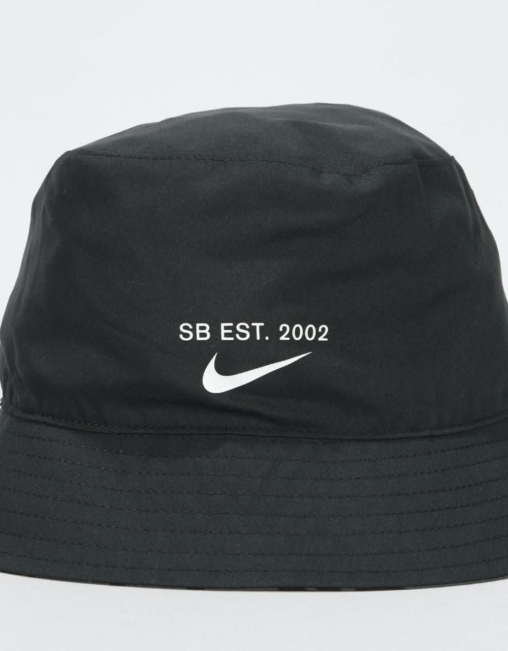 Nike SB Big Leaf Reversible Bucket Hat - Black