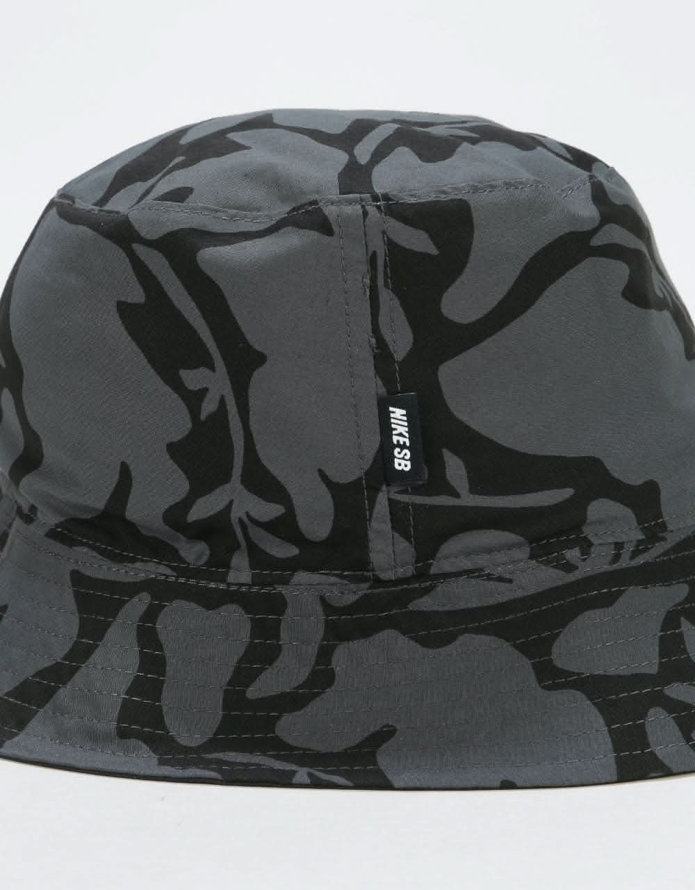 Nike SB Big Leaf Reversible Bucket Hat - Black