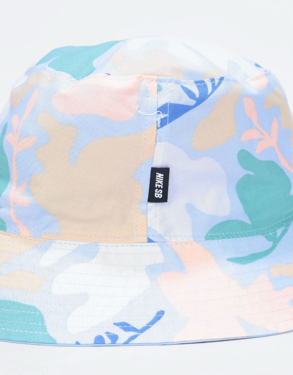 Nike SB Big Leaf Reversible Bucket Hat - Light Armory Blue