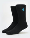 Calcetines Santa Cruz Screaming Mini Hand - Negro