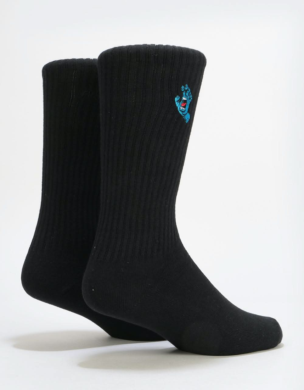 Santa Cruz Screaming Mini Hand Socks - Black