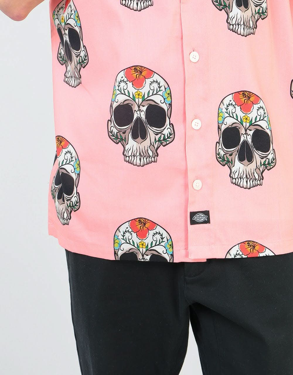 Dickies Blossvale S/S Shirt - Flamingo