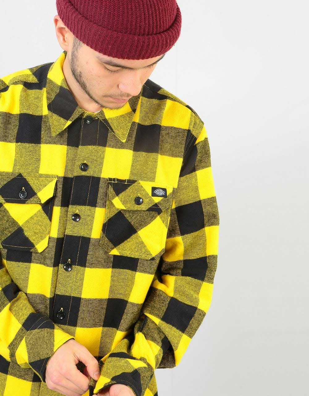 Dickies Sacramento L/S Shirt - Yellow