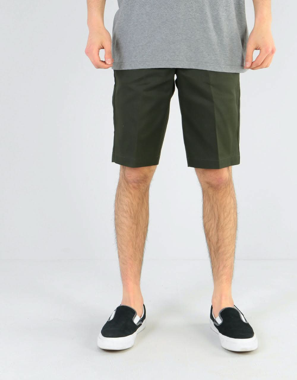 Dickies 11" Slim Straight Work Short - Olive Green