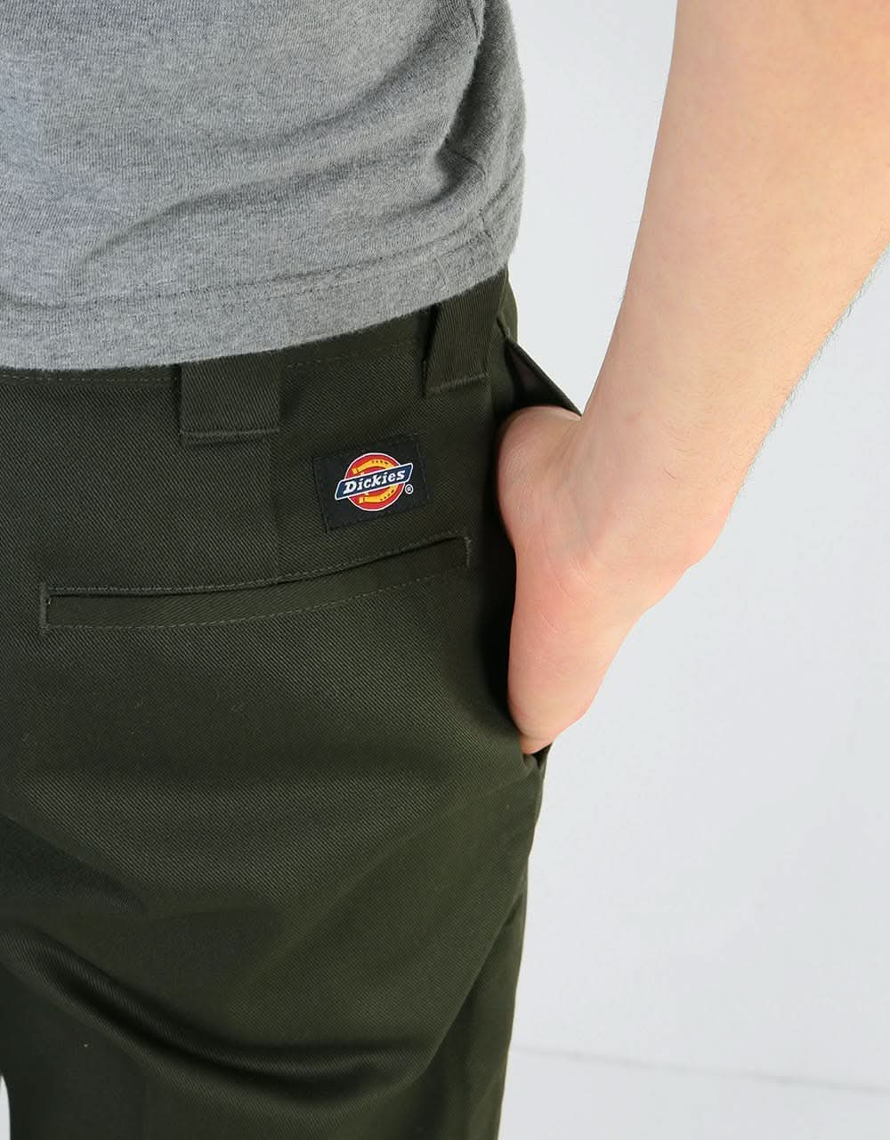 Dickies 11" Slim Straight Work Short - Olive Green