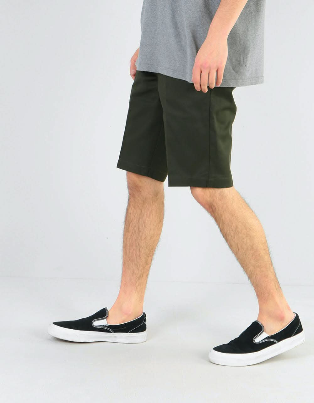 Dickies 11" Slim Straight Work Short - Olive Green