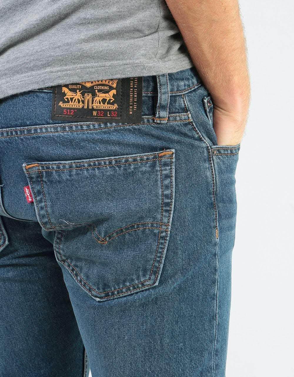 Levi's Skateboarding 512™ Slim Taper Denim Jeans - S&E Bush