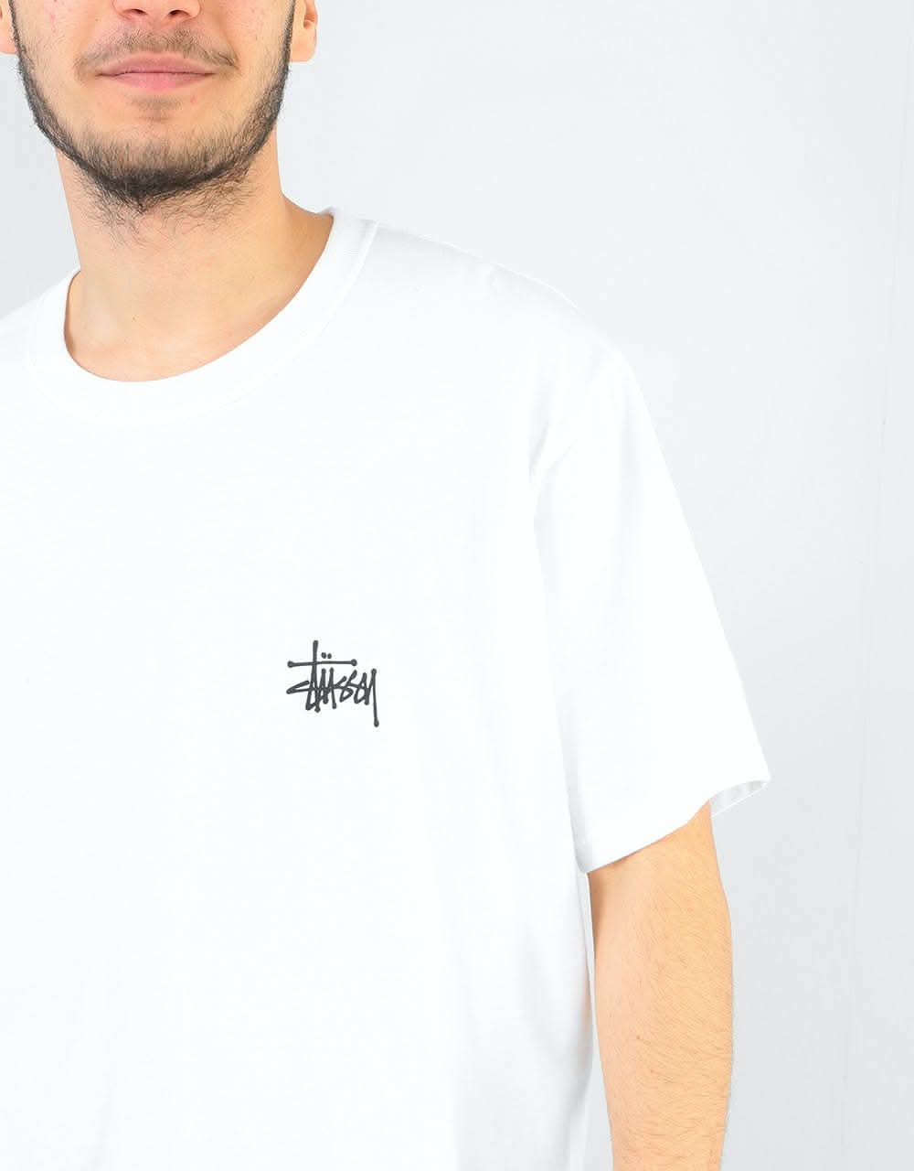 Stüssy Basic Stüssy T-Shirt - White