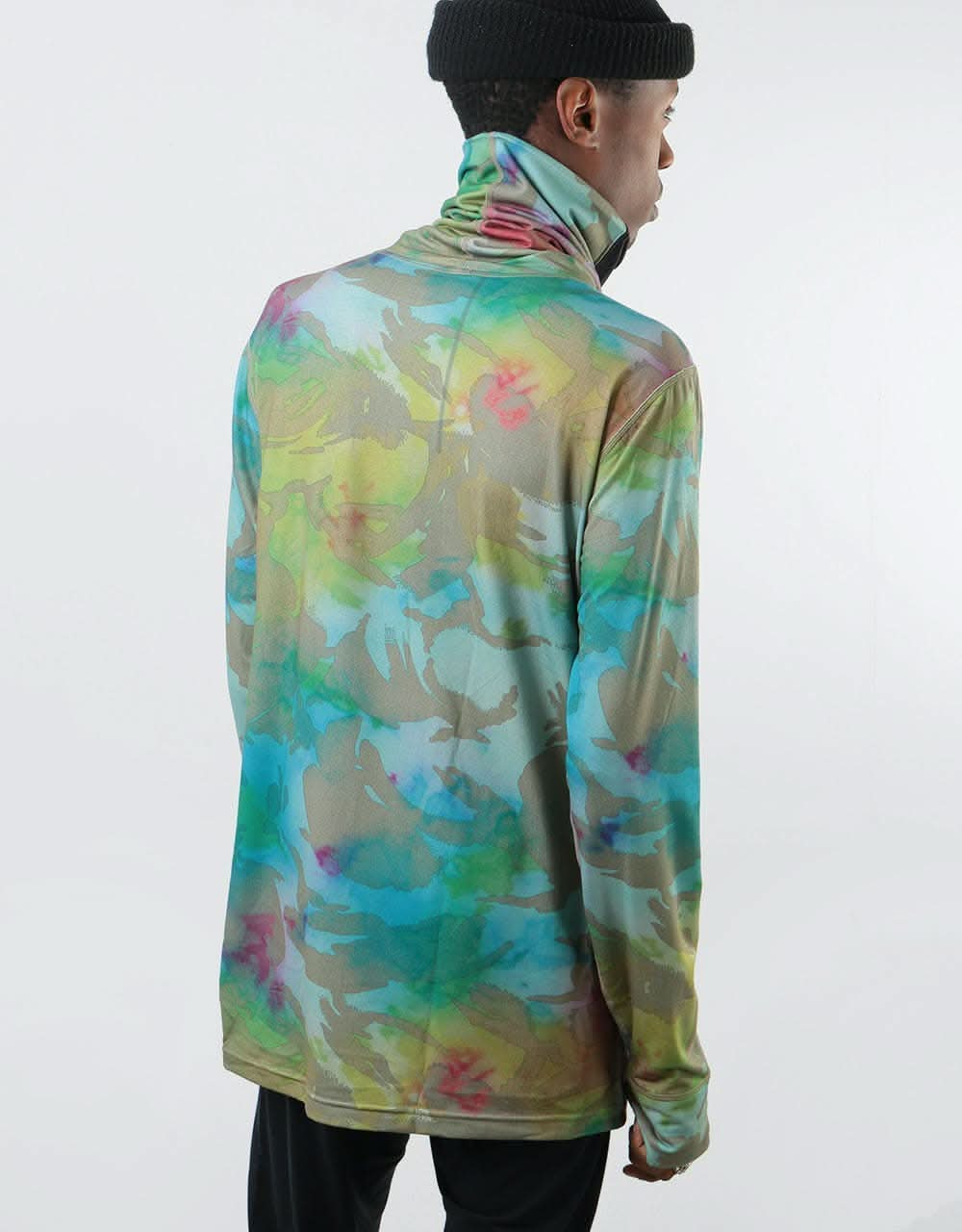 Burton Midweight Long Neck Thermal Top - Festival Camo