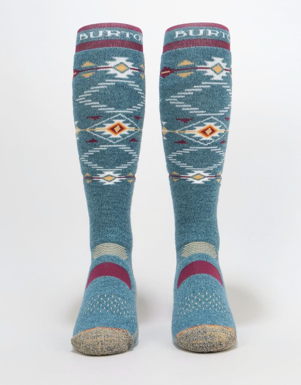 Burton Performance Midweight Snowboard Socks - Mood Indigo