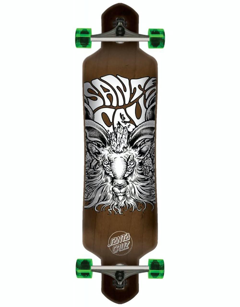 Santa Cruz Summoner Drop Through Longboard - 41" x 9.2"