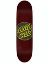 Santa Cruz Classic Dot Taper Tip Skateboard Deck - 8.375"