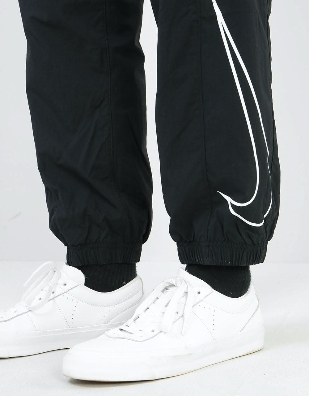 Nike SB Swoosh Track Pant - Black/White/White