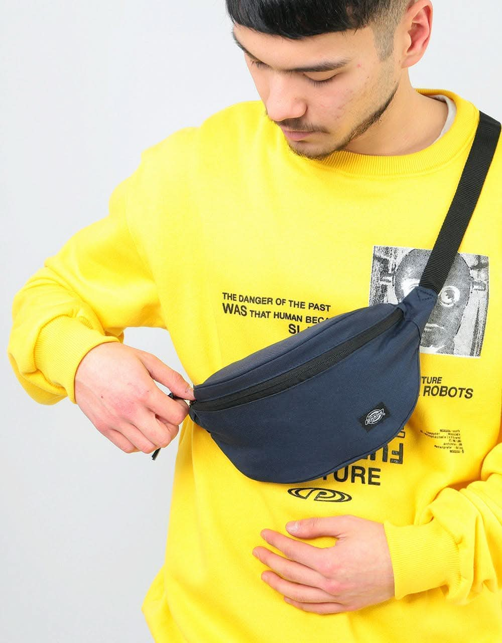 Dickies High Island Cross Body Bag - Navy Blue