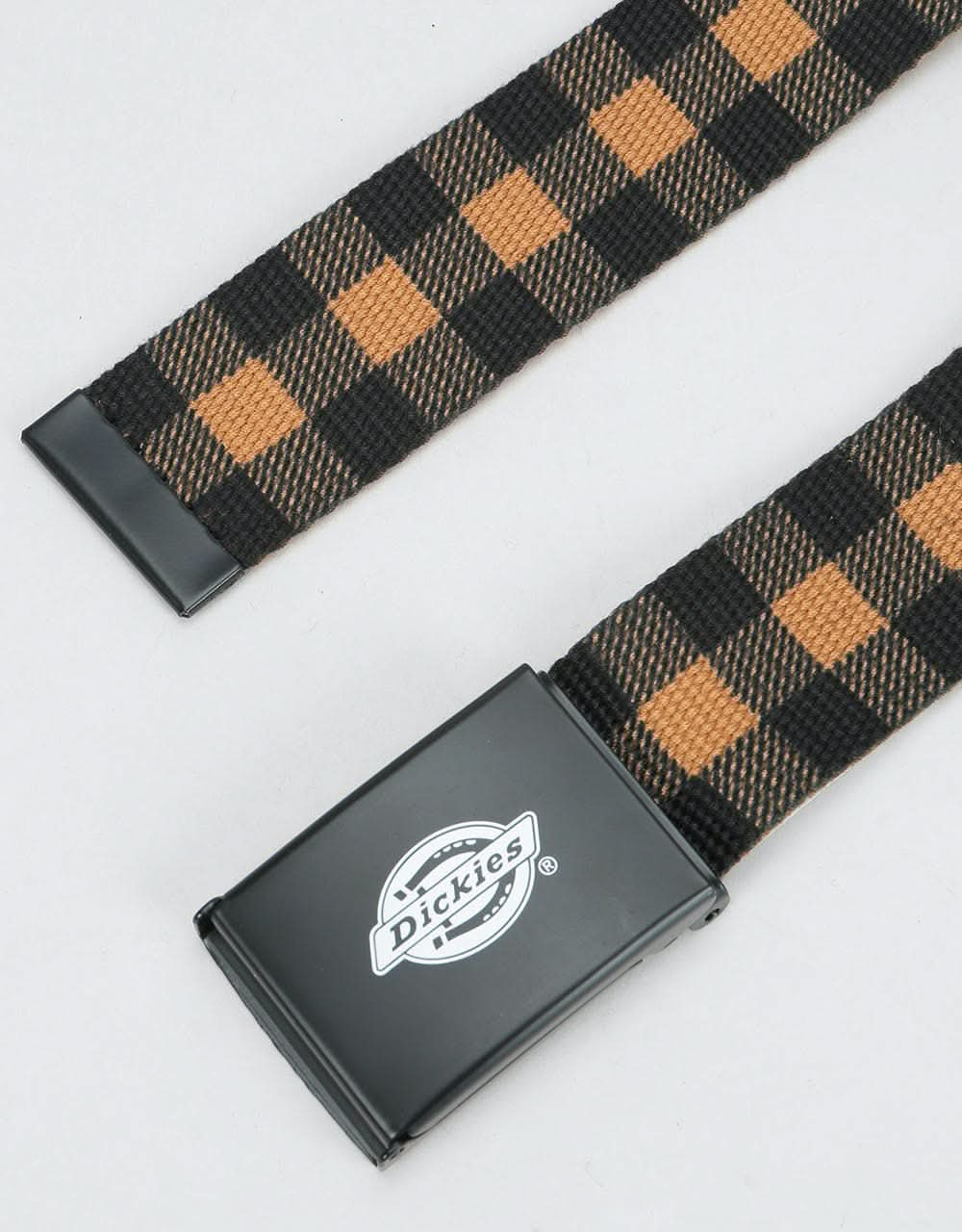 Dickies Scottsville Web Belt - Brown Duck/Black