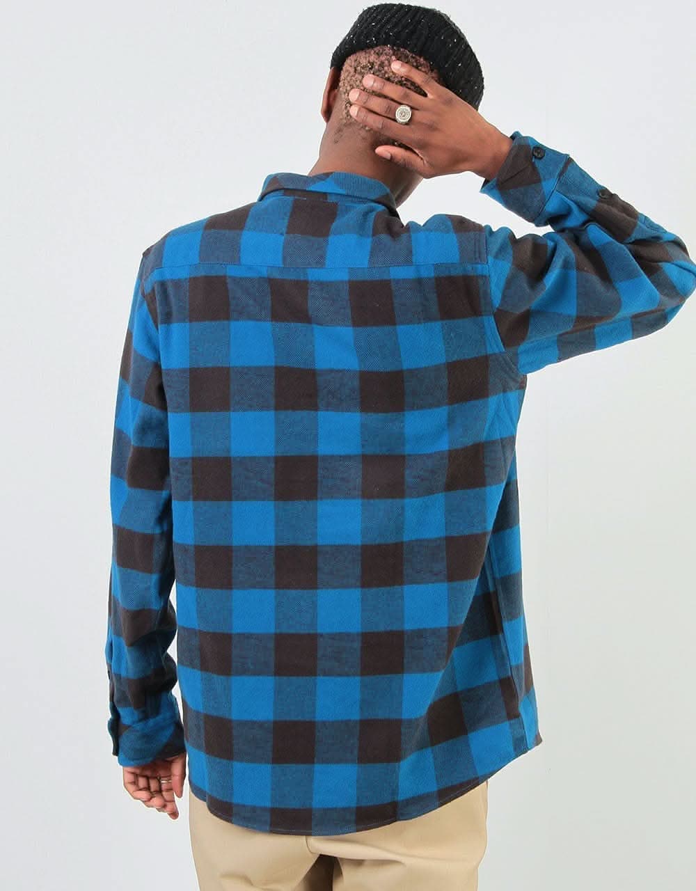 Dickies Long Sleeve Sacramento Shirt - Blue