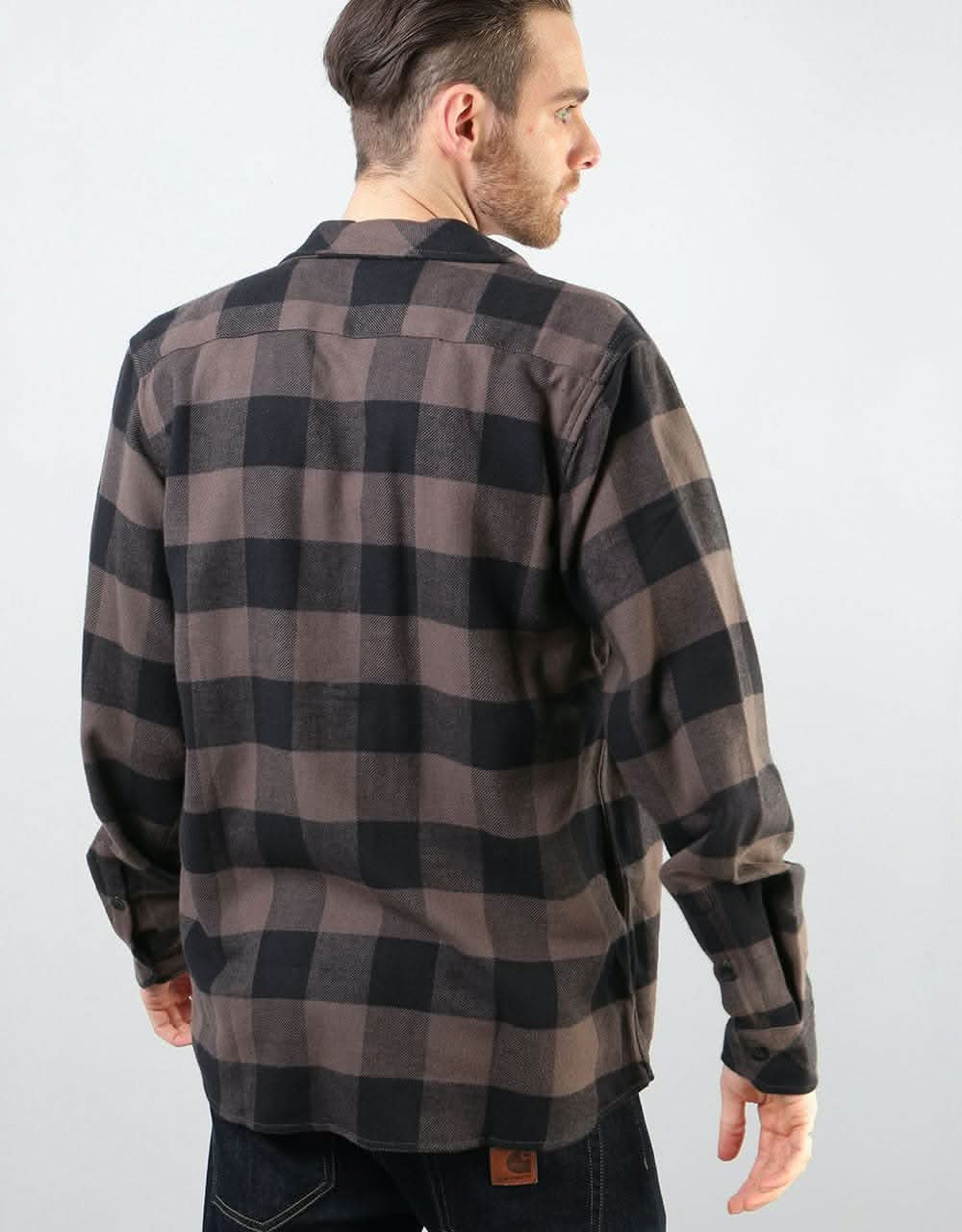 Dickies L/S Sacramento Shirt - Gravel Grey