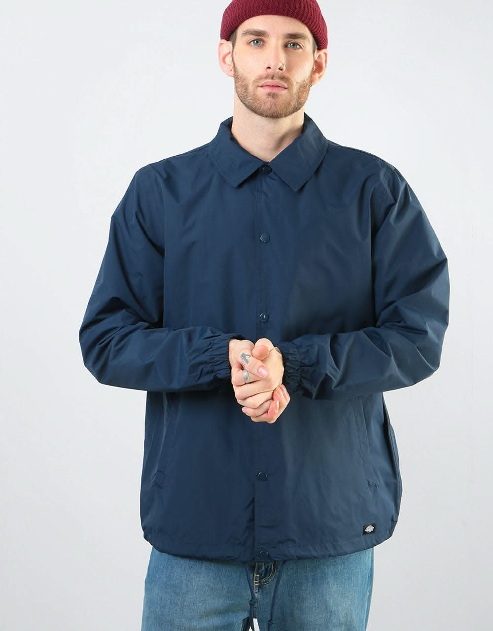 Dickies Torrance Coach Jacket - Navy Blue