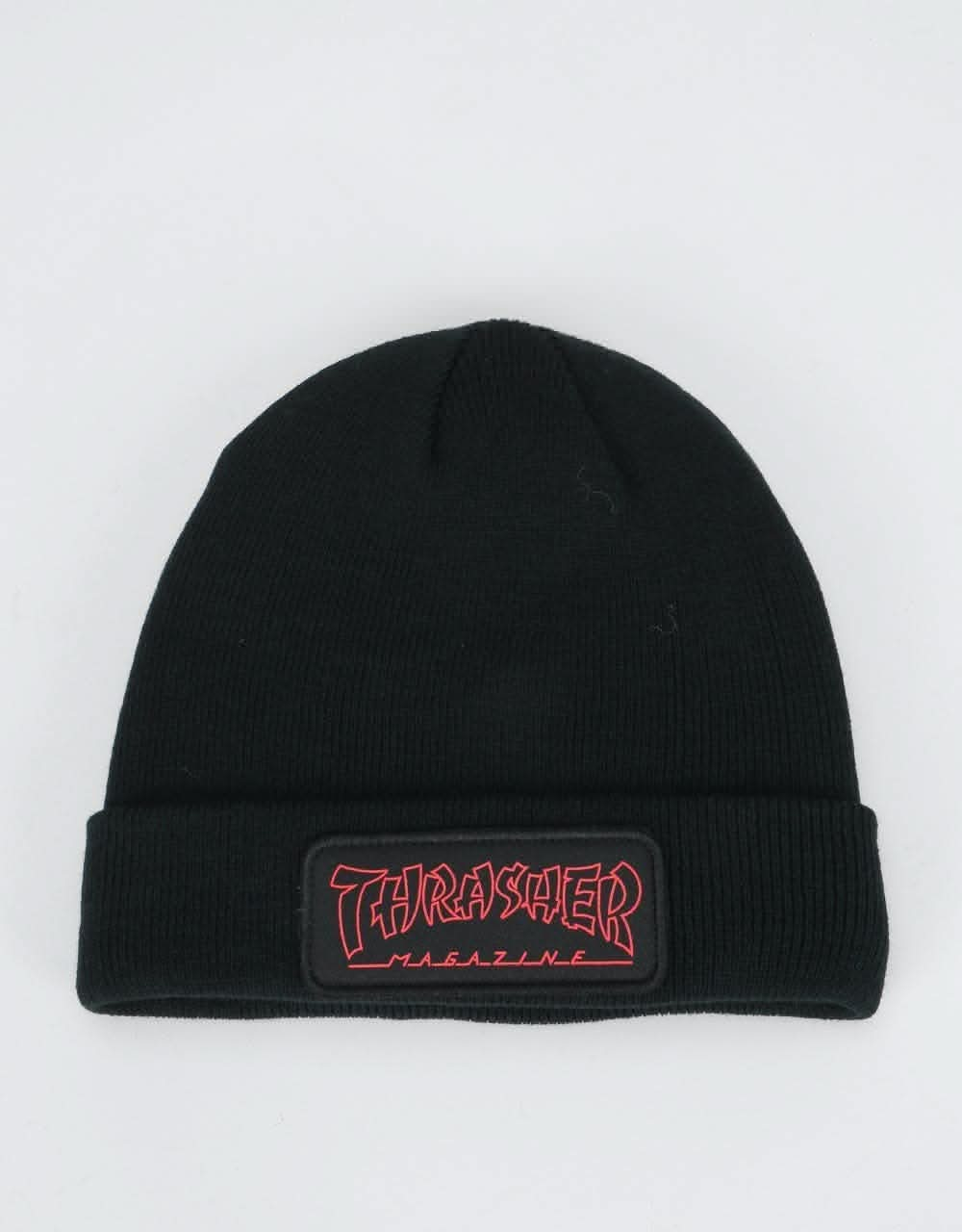 Thrasher China Banks Patch Beanie - Black