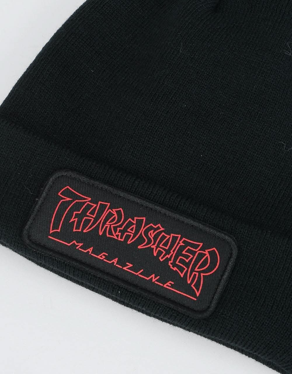 Thrasher China Banks Patch Beanie - Black