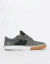 Etnies Barge LS Skate Shoes - Grey/Black/Silver