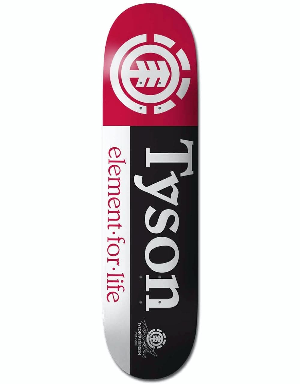 Element Tyson Section Skateboard Deck - 8"