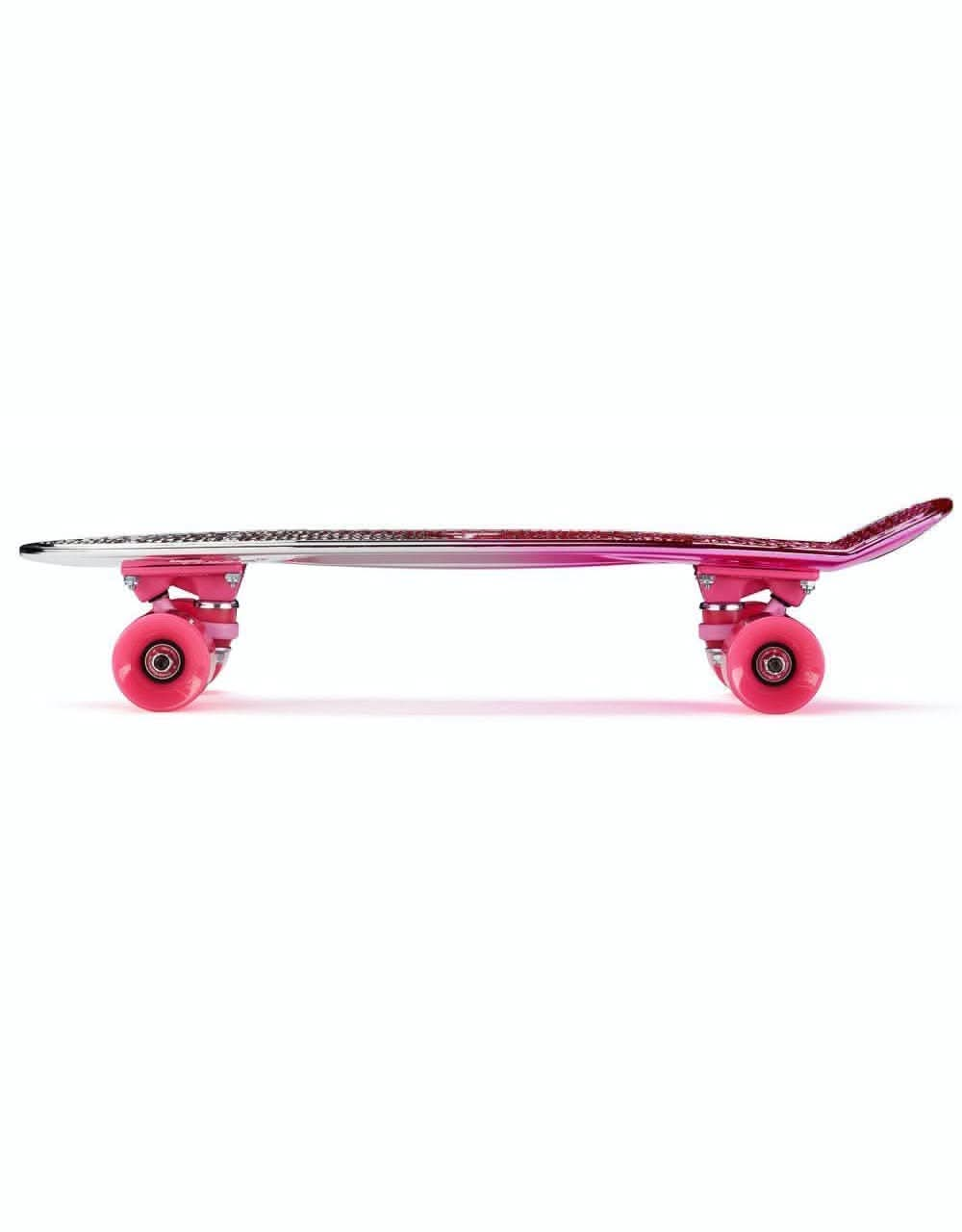 Penny Skateboards Metallic Fades Classic Cruiser - 22" - Silver/Pink M