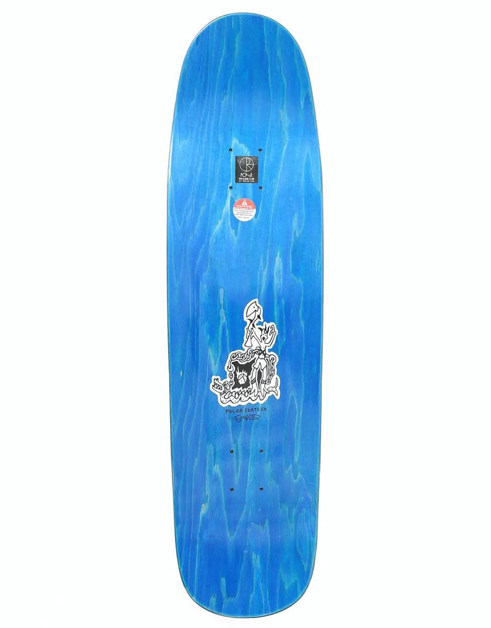 Polar Oskar Castle Hood Skateboard Deck - P9 Shape 8.625"