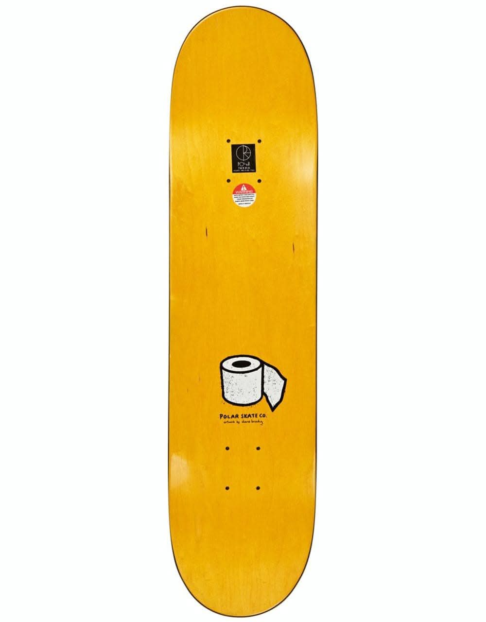 Polar Brady Toilet Skateboard Deck - 8.38"