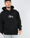 Stüssy Basic Copyright Applique Pullover Hoodie - Black