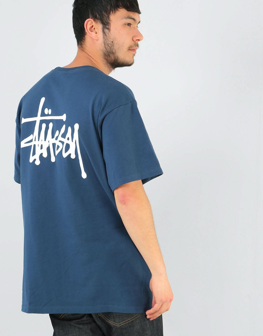 Stüssy Basic Stüssy T-Shirt - Navy