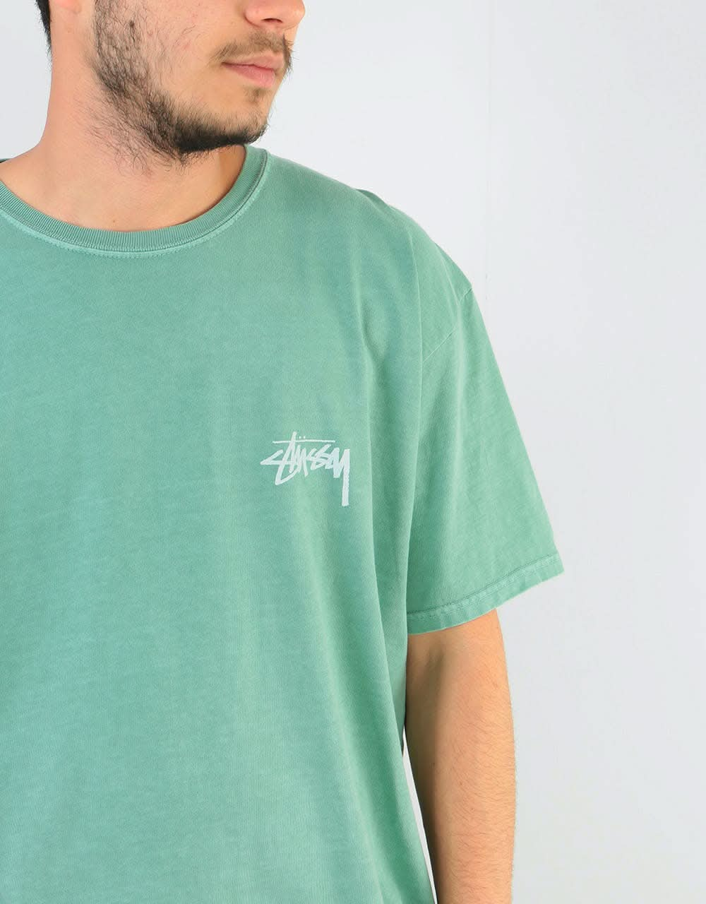 Stüssy 8 Ball Pig. Dyed T-Shirt - Sage